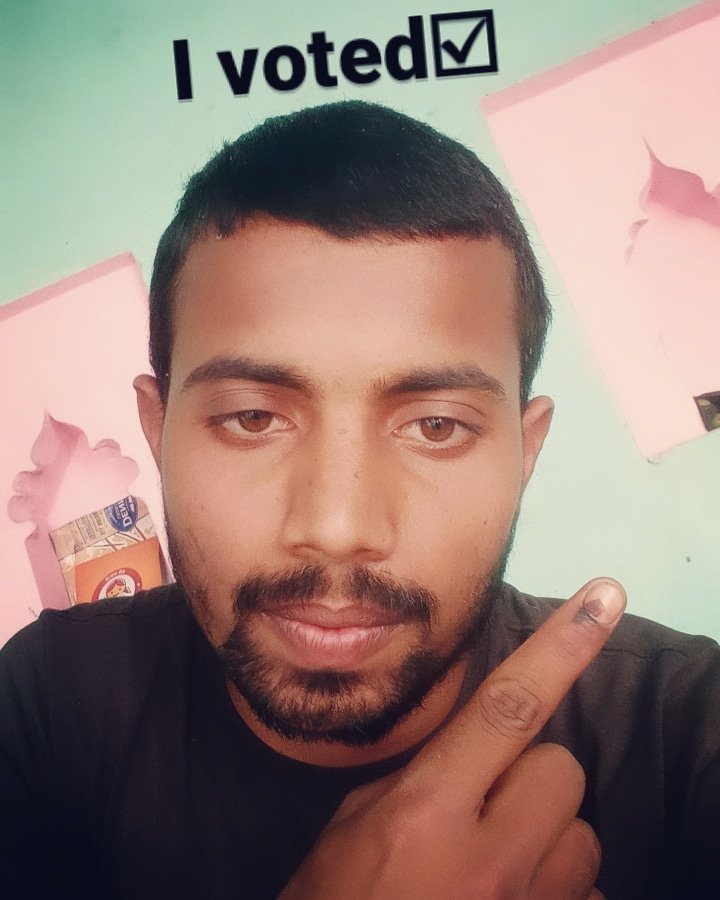 isantoshkumar29's tweet photo. I voted 🗳️ Aapne vote kiya
#PradhaniElection2021 #Election2021 #ElectionInUp https://t.co/A1kTnEb2fG