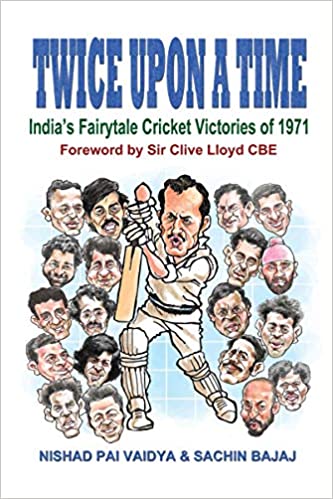 Glad to announce that I have done a small help (regarding scorecards and stats) to <a href="/NishadPaiVaidya/">Nishad Pai Vaidya</a> and <a href="/beingsach/">Sachin Bajaj</a> for their latest book "Twice Upon a Time: India's Fairytale Victories of 1971". Link to order online below. <a href="/Niche_Sports/">Niche Sports</a> 
amazon.in/dp/1638735204