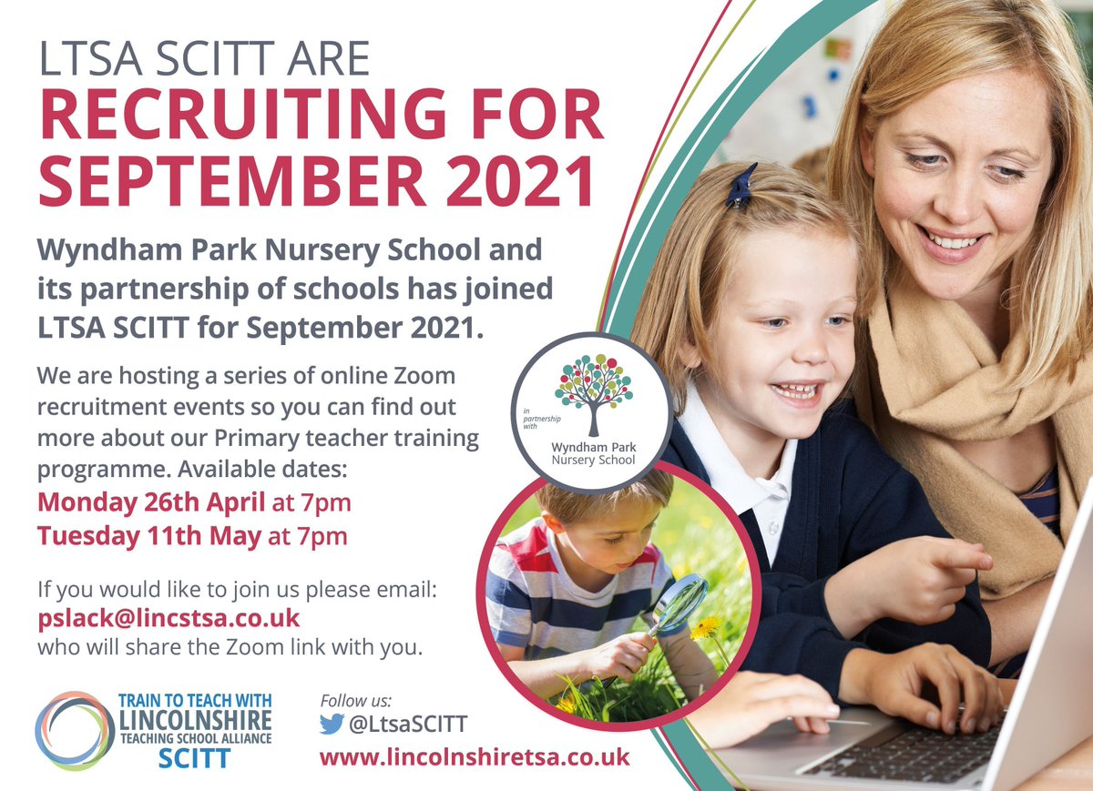 Don't forget the zoom event tonight at 7pm drop pslack@lincstsa.co.uk an email for the link 💻 buff.ly/2JzkP2o
<a href="/WPNursery/">Wyndham Park Nursery</a> <a href="/ClaypolePrimary/">Claypole C.E.Primary</a> <a href="/DigbyPrimary/">DigbyPrimarySchool</a> <a href="/DunstonPrimary/">DunstonPrimarySchool</a> <a href="/GtPonPri1/">Great Ponton CE Primary School</a> <a href="/HorblingBrowns/">Horbling Brown's C of E Primary School</a> @Huntingtower <a href="/NoctonPrimary/">Nocton Community Primary School</a> <a href="/northclifton_ps/">NorthCliftonPS</a> <a href="/Ropsley_Primary/">Ropsley Primary</a>