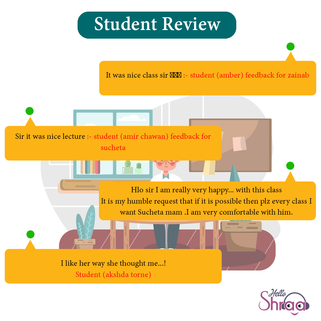 HelloShraa's tweet image. Hello Shraa App Reviews ✨Join Hello Shraa and prepare a better future for yourself  
Hello Shraa | Training Program। Available 5 Trainers, , American Accent, Grammar, Daily conversation, Professional English
#helloshraa #bestenglishapp #learningapp #spokenenglish #englishpracti