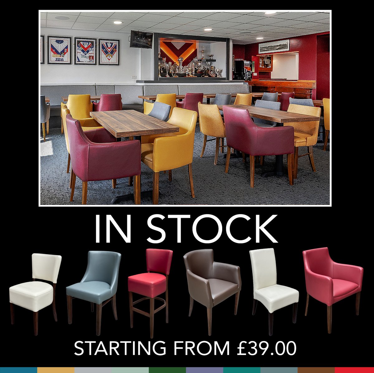 Just 3 weeks to go!
With the reopening of indoor hospitality right around the corner, make sure your venue is fitted and ready to welcome customers back inside.
We hold hundreds of stock items that can be delivered in under 3 weeks.
contractfurniture.co.uk/shop/in-stock

#contractfurniture