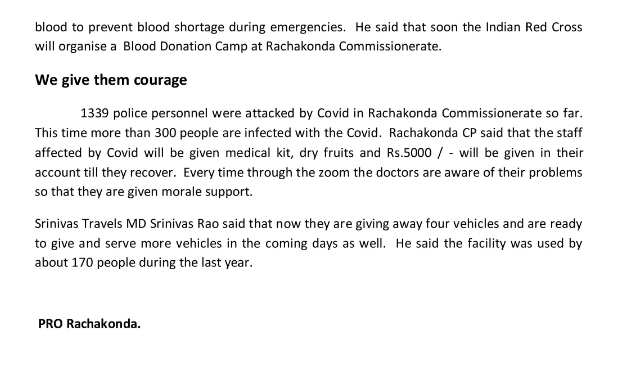 MalkajgiriCop's tweet photo. #CP_Rachakonda Sri. #Mahesh_Bhagwat_IPS launches 4 #freecab services sponsored by Srinivasa Tours & Travels by waving flag for, #SeniorCitizens, #PregnantWomen having non covid #emergency, with other urgent & medical problems.
@TelanganaDGP @TelanganaCOPs @cyberabadpolice https://t.co/AYb8QVC3ZJ