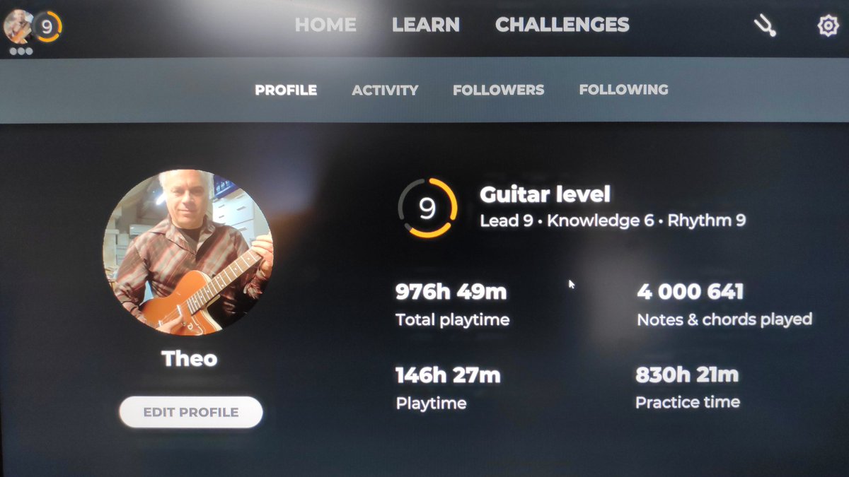 T_Kooijmans's tweet photo. Getting another milestone here with my guitar learning journey! #yousician  after 3 years starting from Scratch. Now also expanding my with skills with #activemelody.com #pauldavis Acoustic Adventure and #justinguitar.com.
Just start playing! https://t.co/AQ1szqAj2F