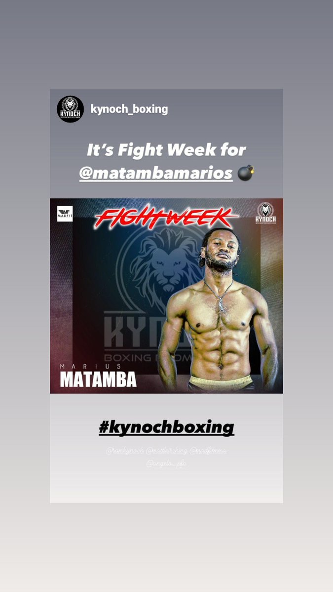 Its fight week!
30th April we go to war🥊
SON-OF-SSK✌💥🌈🦁🌏
Ready...