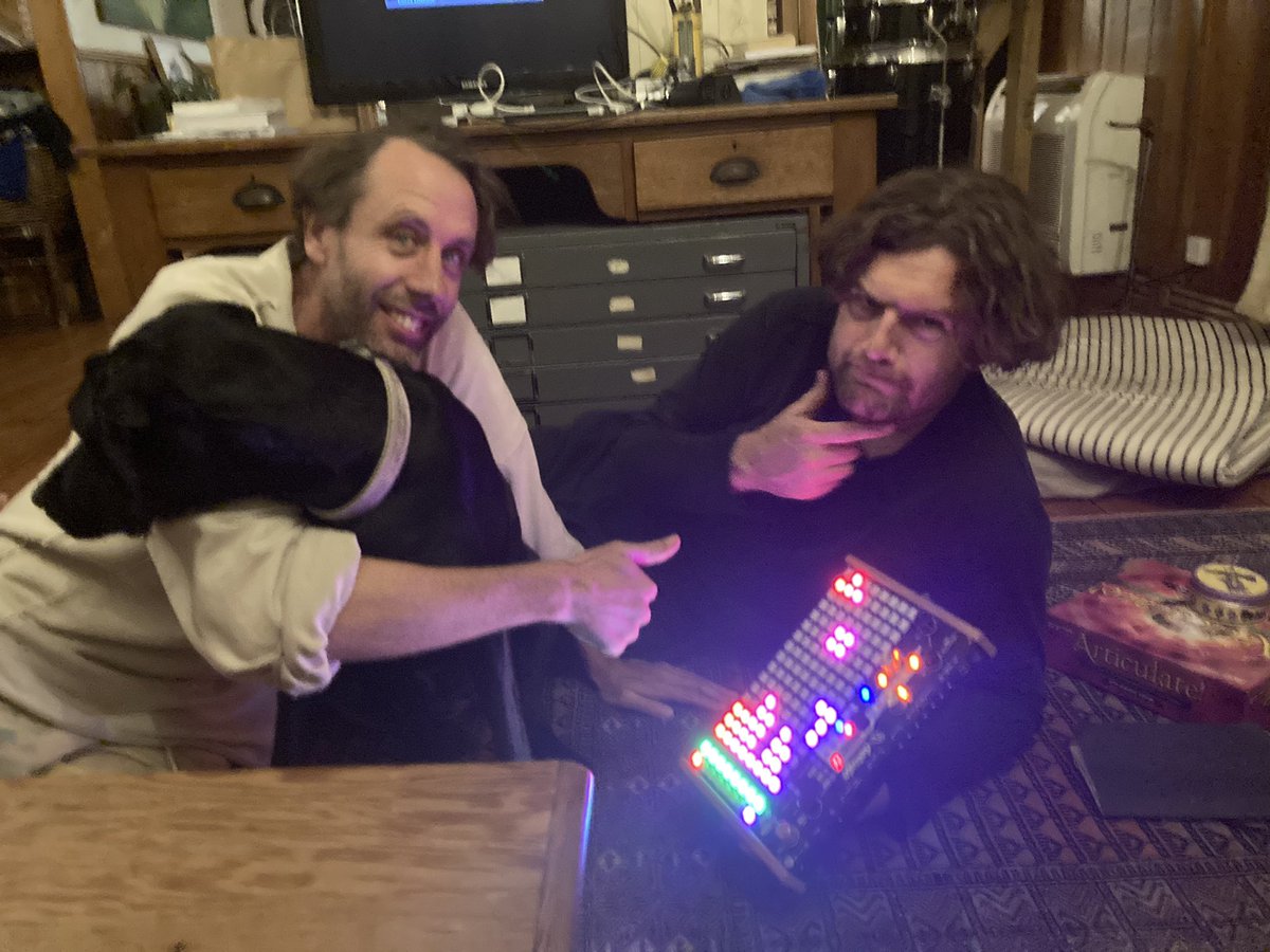 APndrgrst's tweet image. .@GlassVaults uncovering an Easter egg in the latest @synthstrom Deluge firmware update