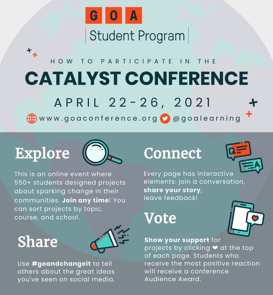Jason Cummings (@jasoncummings1) on Twitter photo Today is the last day of the <a href="/GOAlearning/">Global Online Academy</a> Catalyst Conference - jump in and celebrate all of the amazing community-focused student work. buff.ly/3gCXYEV #goandchangeit #isedchat #globaled Today is the last day of the <a href="/GOAlearning/">Global Online Academy</a> Catalyst Conference - jump in and celebrate all of the amazing community-focused student work. buff.ly/3gCXYEV #goandchangeit #isedchat #globaled