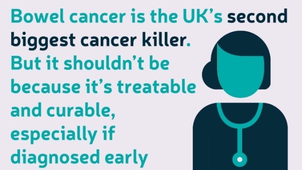 Manchester Royal Infirmary (@mft_mri) on Twitter photo April is #BowelCancerAwarenessMonth
Do you know the signs, symptoms and causes of the UK's second biggest cancer killer?
Learn more by visiting <a href="/bowelcanceruk/">Bowel Cancer UK</a> and bit.ly/2VC0sGd April is #BowelCancerAwarenessMonth
Do you know the signs, symptoms and causes of the UK's second biggest cancer killer?
Learn more by visiting <a href="/bowelcanceruk/">Bowel Cancer UK</a> and bit.ly/2VC0sGd