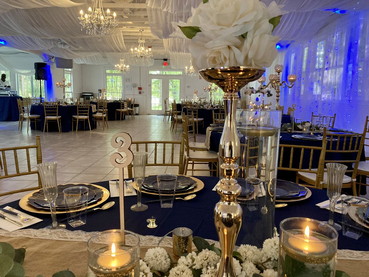 Cassandra &amp; Ivory’s wedding was dressed in blue hues - it was a beautiful day 🌞

#wedding #weddingdress #weddingphotography #weddinginspiration #weddingday #engaged #engagement #engagementphotos #bride #bridesmaids #bridetobe2021 #brideandgroom #groom #weddingvenue #venue #decor