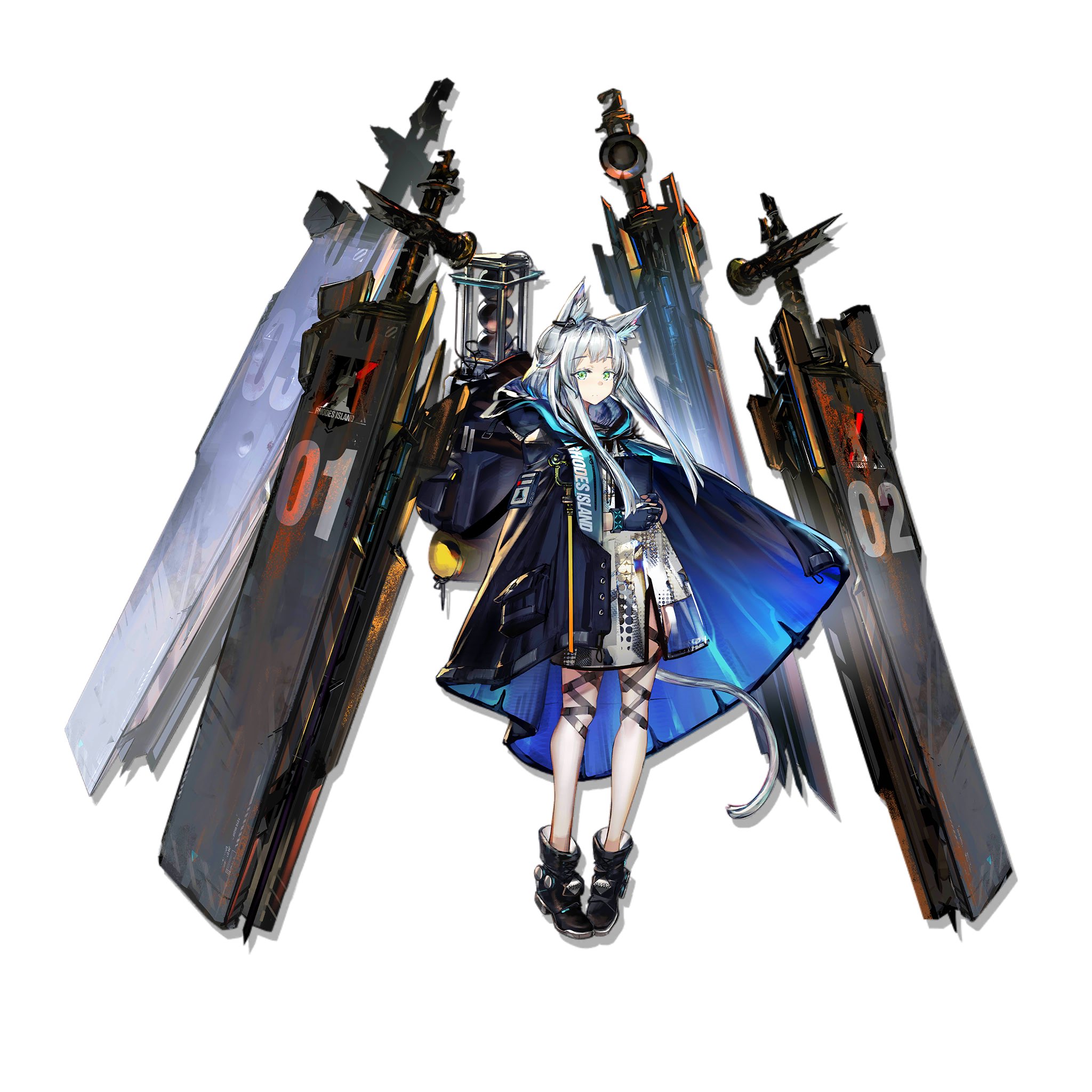 アークナイツ B2タペストリー ロスモンティス 昇進2 中国限定 白鯨新聞【JP】 on X: 