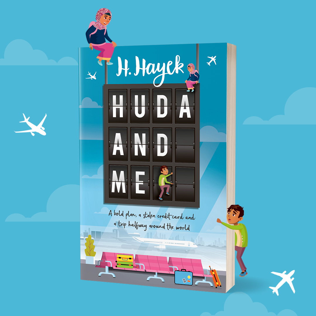 AllenAndUnwin's tweet photo. A fresh & funny story of sibling love, adventure & courage #HudaAndMe by @HudaHayek is cheeky, fun & fast-moving tale of Lebanese-Australian kids who decide to escape their horrible babysitter by running away…to the other side of the world. Read a chapter https://t.co/lc9c5KbObM https://t.co/GxIuGBfuB5