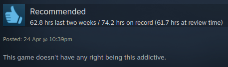 ehmprah's tweet photo. This review claims #CoreDefense has "no right to be this addictive" and I care to agree. But do I have regrets? No. Heck I'll try to make my next game even more addictive MUAHAHAHAHA #gamedev #indiegamedev https://t.co/MIDREDVeuX