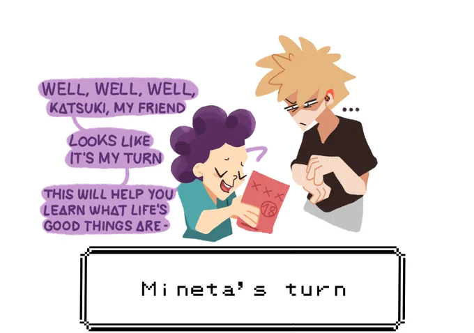 The class gives Bakugou birthday presents (17/20) 