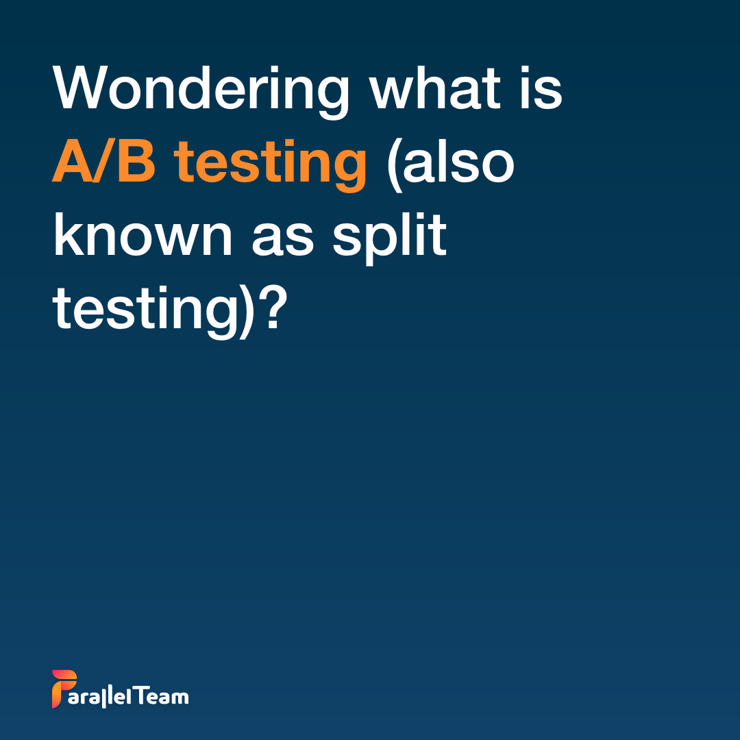 parallel_team's tweet image. Typically in A/B testing, the variant that gives higher conversions is the winning one, and that variant can help you optimize your site for better results. But what is A/B Testing?
.
.
.
#testing #splitesting #websitedevelopment #parallel_team