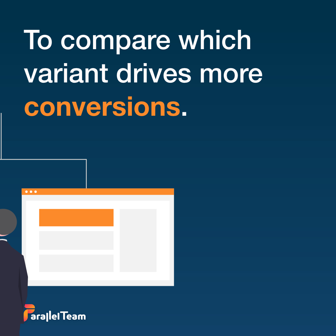 parallel_team's tweet image. Typically in A/B testing, the variant that gives higher conversions is the winning one, and that variant can help you optimize your site for better results. But what is A/B Testing?
.
.
.
#testing #splitesting #websitedevelopment #parallel_team