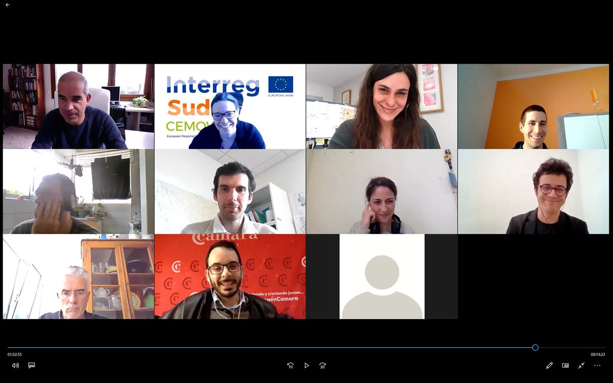 7ª reunión coordinación Proyecto <a href="/Cemowas2/">Cemowas2</a> para tratar el estado de los avances sobre estrategias y acciones demostrativas GT2 y GT3
Destacar la presentación de la nueva plataforma de Cemowas con acceso a través de la misma web del proyecto
cemowas2.com
#Interregsudoe