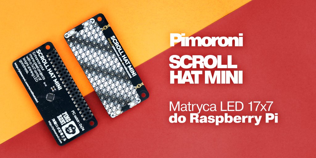 Botland_pl's tweet image. Kontroluj do woli jasność 119 białych diod #LED do Twojego #RaspberryPi ze Scroll #HAT Mini. 🤍

botland.com.pl/raspberry-pi-h…

#moduły #elektronika #minikomputery #rpi #raspberry