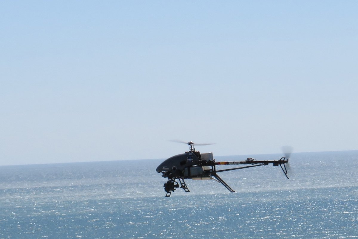 AlphaSecDef's tweet image. Our #UAV helicopters #Alpha800 and #Alpha900 are perfectly suited for maritime ops from/to moving vessels!

Ready to take-off and land on limited deck space for autonomous flight missions as Off-Shore Monitoring, Border Control, or Search and Rescue!

alphasecurityanddefense.com