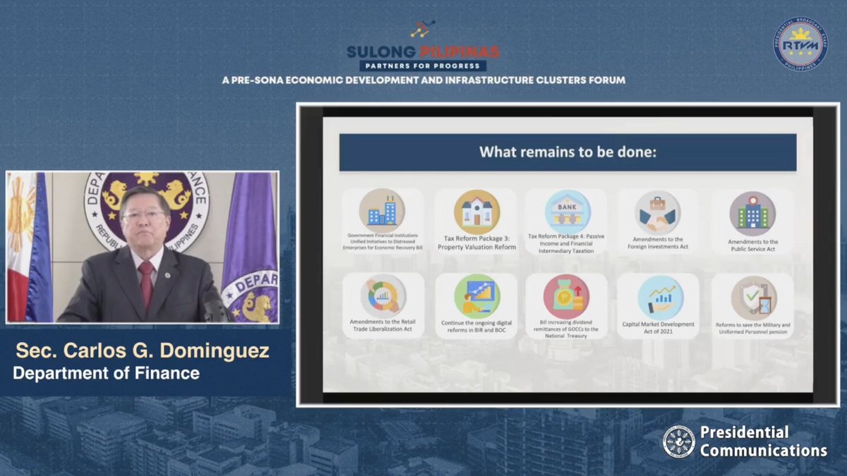 Dun sa to-do list ni Sec Dominguez, wala yung ayuda for millions of Filipinos still suffering in the middle of the pandemic and recession. As if tapos na ang mga krisis natin. Palakasan na lang daw ng guardian angel. 