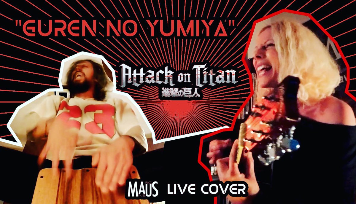 AWAKEBCN's tweet photo. #AttackOnTitan
#acousticguitar #cover i #cajon
#MAUSBCN
A #YouTube
#anime #opening #YouTuber #GurenNoYumiya https://t.co/sFoT5yPAHb