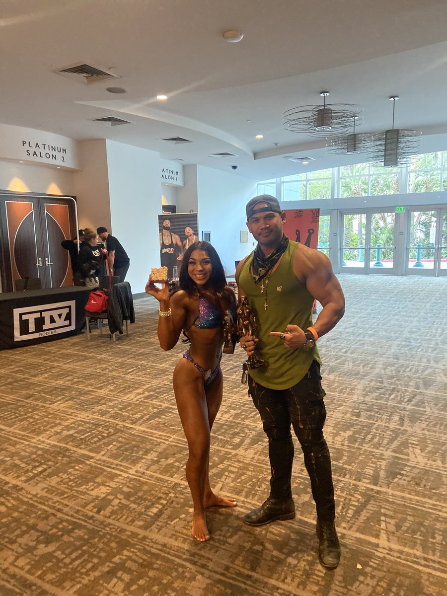 itz_princess_k's tweet image. You gotta hangout with the pro’s to know how it goes❤️  #probound #bodybuilding