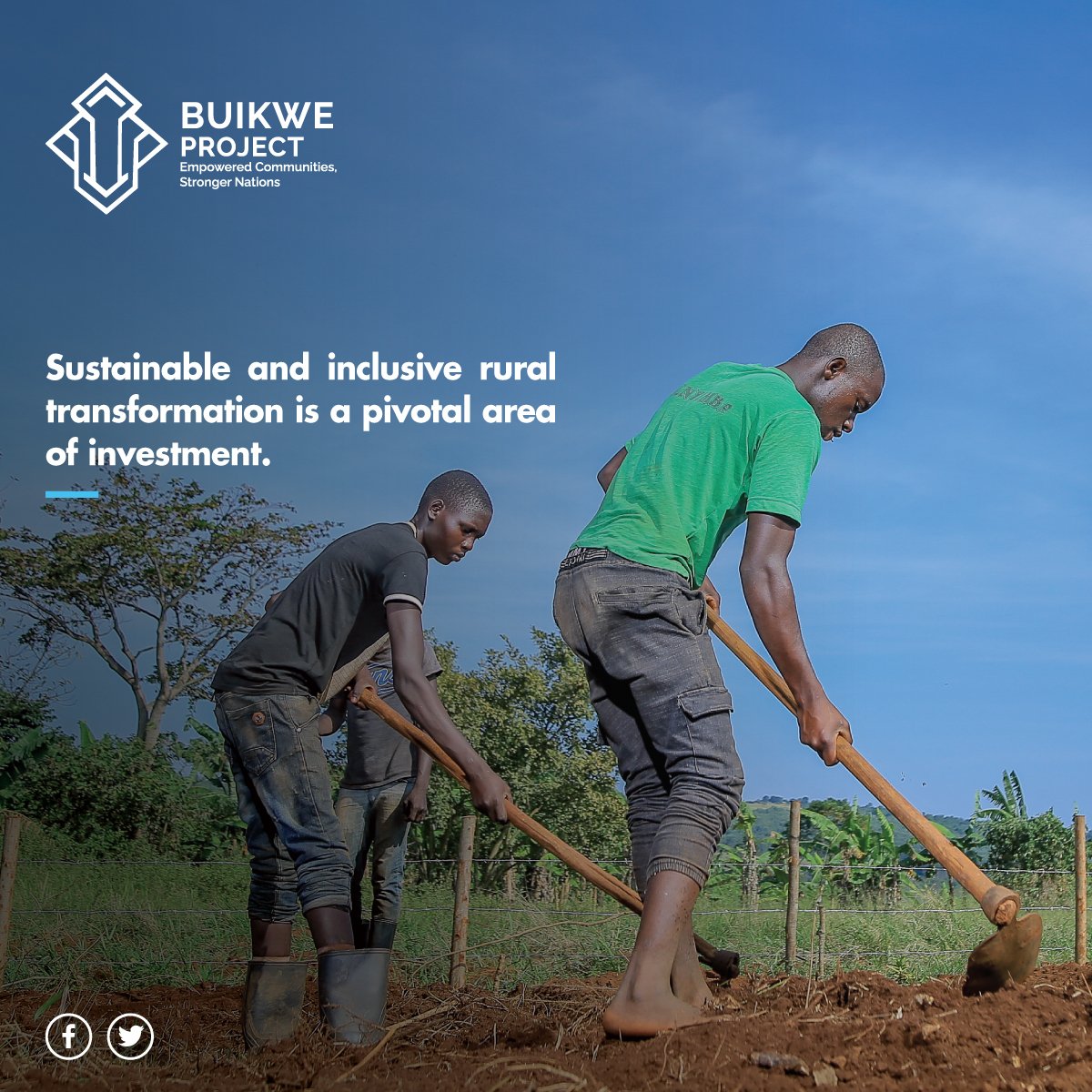 In Buikwe, we are helping rural farmers improve quantity and quality of their yields, supporting them both before and after the harvest. 

#BuikweProject