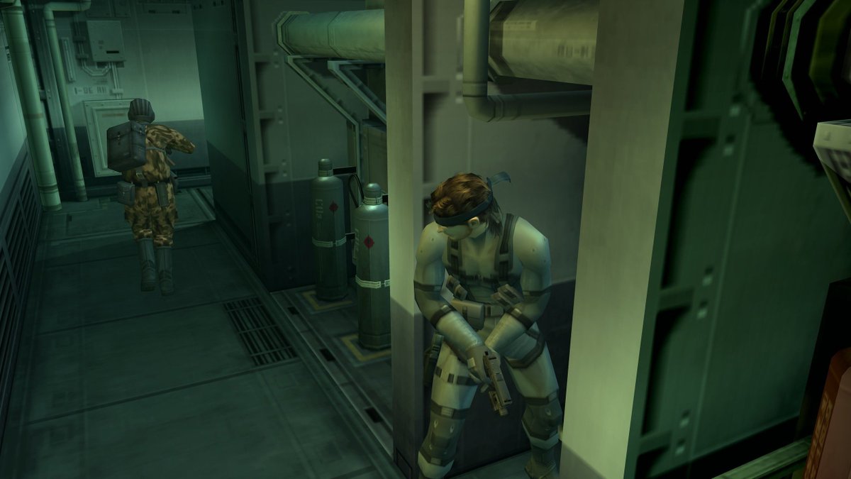 MGS2, you felt at sea. But mostly within dry and sealed facilities.