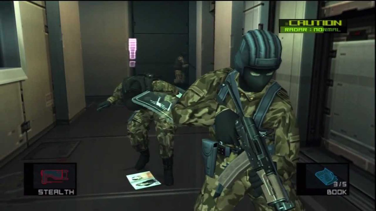 MGS2, you felt at sea. But mostly within dry and sealed facilities.