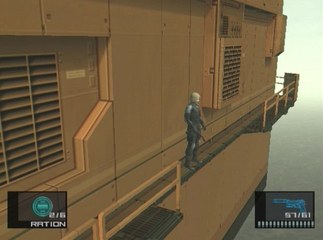 MGS2, you felt at sea. But mostly within dry and sealed facilities.