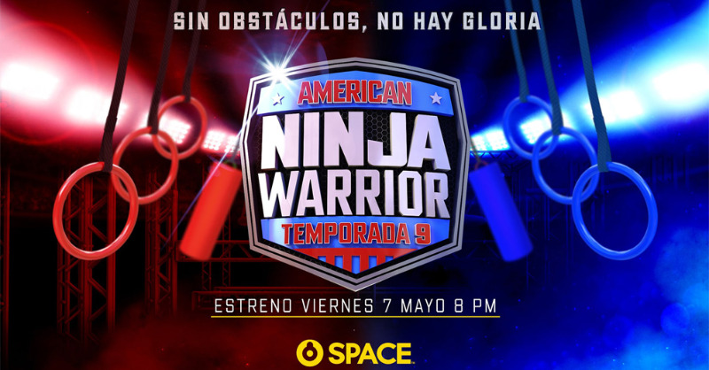 Rola2600's tweet photo. #Televisión

El @canalspace nos sorprende con este anuncio para el 7 mayo #AmericanNinjaWarrior
