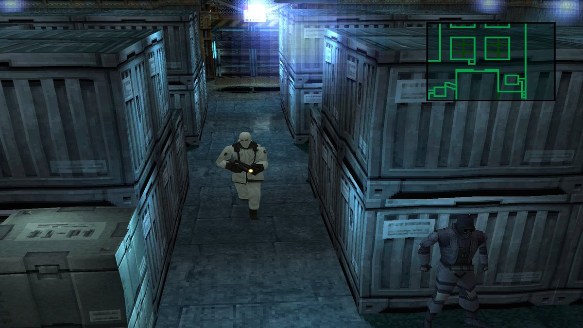 MGS1 was cold AF. Many characters were shivering.