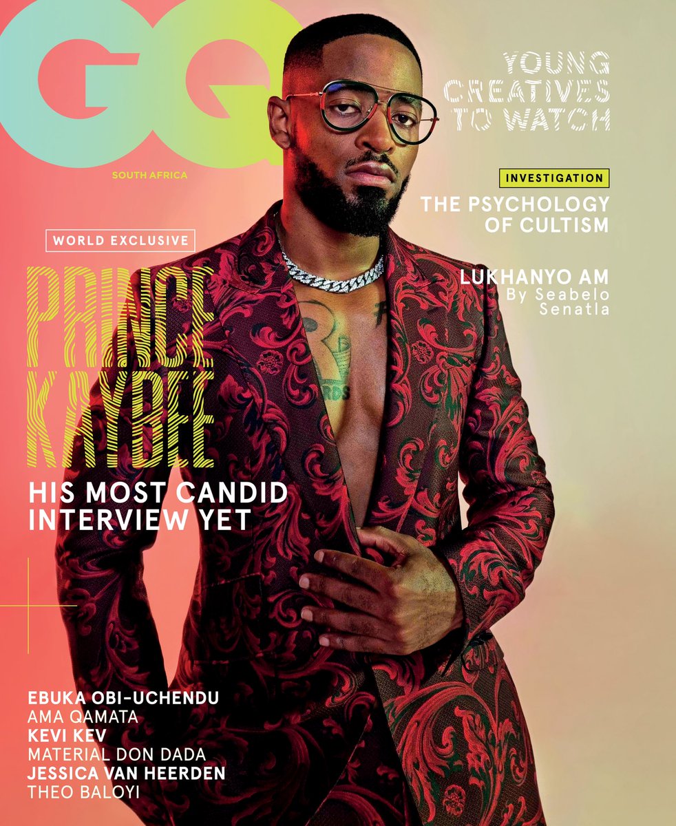 KabeloMusic's tweet image. Guys WAKE UP‼️😍 There’s a Brown Man that made the GQ Cover this morning❤️😅. #GQxPrinceKaybee @GQdotcoza
