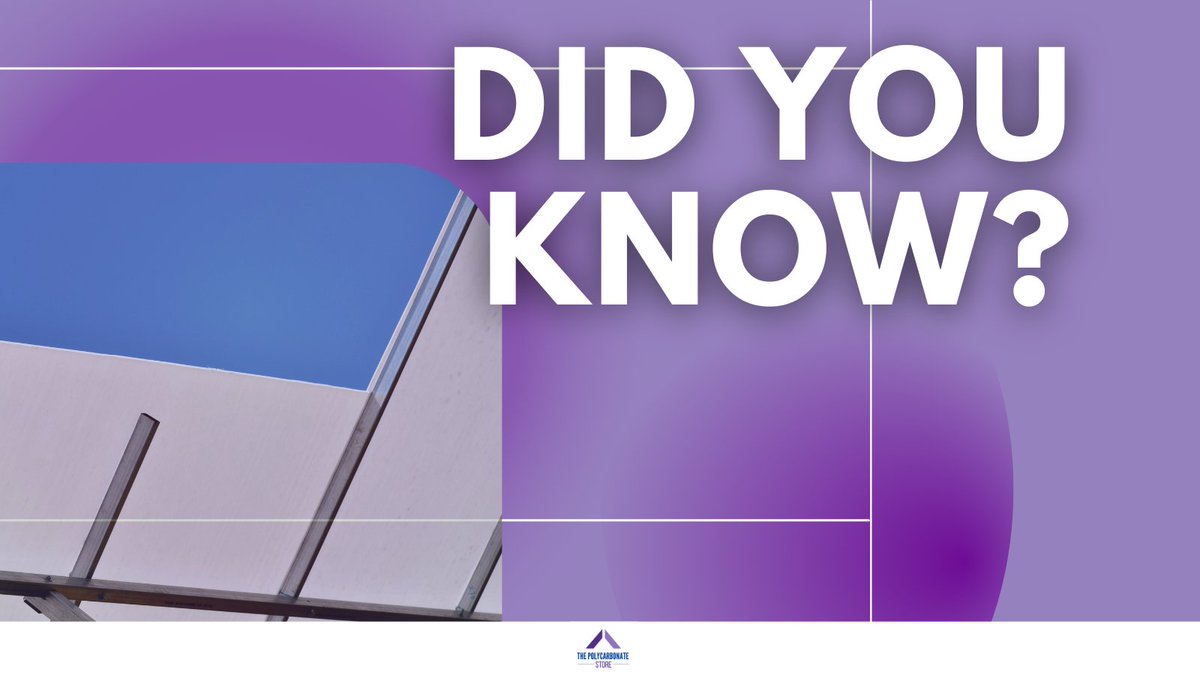 We cut Polycarbonate Sheets to exact your size and specification that you require. We use the latest cutting technology which enables us to offer you an excellent finish every cut time and offering excellent tolerances on all of our cut sheets. ✅
#polycarbonate #facts #cuttosize