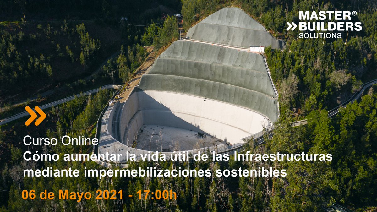 Webinar gratuito de <a href="/MBS_global/">Master Builders Solutions</a> . Cómo aumentar la vida útil de las infraestructuras mediante impermeabilizaciones sostenibles. Inscripciones en el siguiente enlace: info.master-builders-solutions.com/es/webinar-ben…