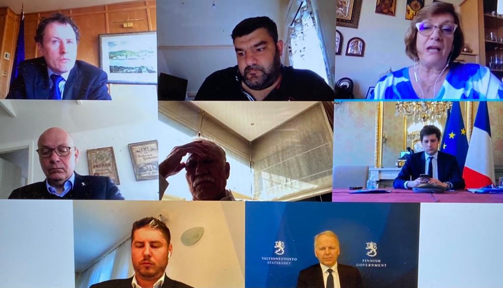 ALDE Party (@aldeparty) on Twitter photo This morning, our ministers are meeting ahead of the #AGRIFISH Council to discuss PAC reform, trade, Good Agricultural and Environmental Conditions (GAEC) and more.🇫🇮 🇫🇷 🇮🇪
<a href="/RenewEurope/">Renew Europe</a> <a href="/JariLeppa/">Jari Leppä</a> <a href="/J_Denormandie/">Julien Denormandie</a> <a href="/McConalogue/">Charlie McConalogue</a> <a href="/Iskra_Mihaylova/">Iskra Mihaylova</a> <a href="/DominiqueRiquet/">Dominique Riquet</a> <a href="/SoerenGade/">Søren Gade</a> <a href="/JDecerle/">Jérémy DECERLE</a> This morning, our ministers are meeting ahead of the #AGRIFISH Council to discuss PAC reform, trade, Good Agricultural and Environmental Conditions (GAEC) and more.🇫🇮 🇫🇷 🇮🇪
<a href="/RenewEurope/">Renew Europe</a> <a href="/JariLeppa/">Jari Leppä</a> <a href="/J_Denormandie/">Julien Denormandie</a> <a href="/McConalogue/">Charlie McConalogue</a> <a href="/Iskra_Mihaylova/">Iskra Mihaylova</a> <a href="/DominiqueRiquet/">Dominique Riquet</a> <a href="/SoerenGade/">Søren Gade</a> <a href="/JDecerle/">Jérémy DECERLE</a>