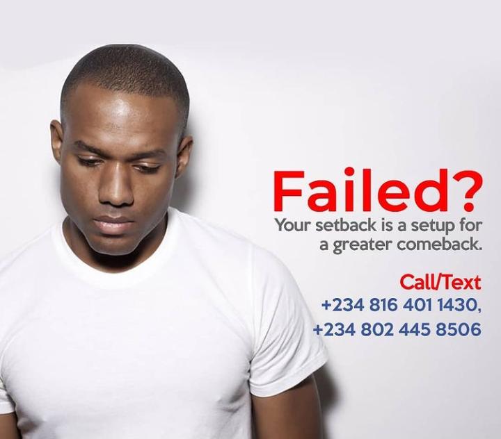 WecareL's tweet photo. It's not over! Your setback is only a setup for a greater comeback.

We are here to Care for you.
CALL/TEXT ANY OF THE NUMBERS OR CHAT LINK:
https://t.co/yax4sDQG1M
#mentalhealth #MentalHealthMatters #depression https://t.co/HVT45eqe4r