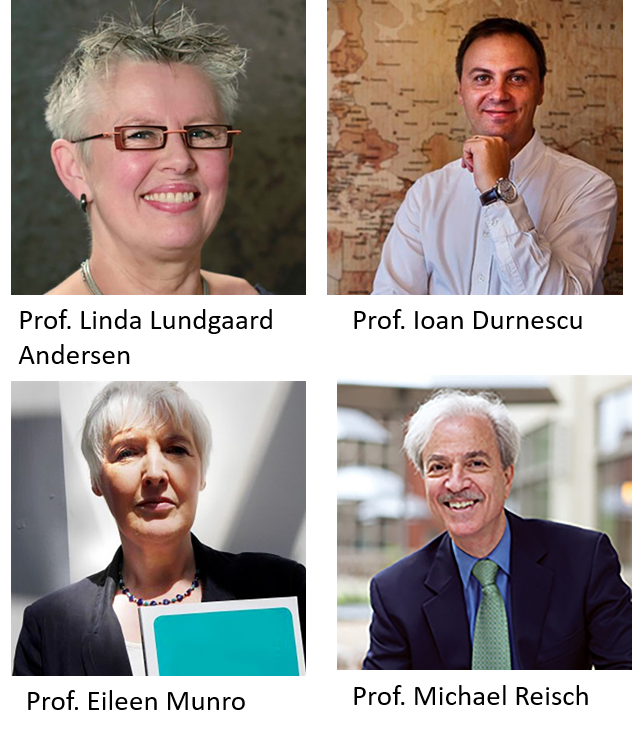 ECSWR 2021 Bucharest - Keynote speakers: Prof. Linda Lundgaard Andersen, Prof. Ioan Durnescu, Prof. Eileen Munro, Prof. Michael Reisch read more
ecswr2020.org/en/default.asp, #ECSWR2021