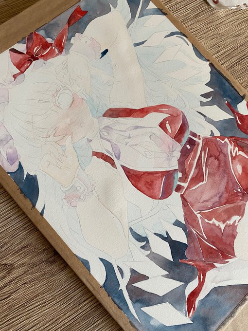 濃い色塗るのが怖くなくなってきた〜たのし〜 