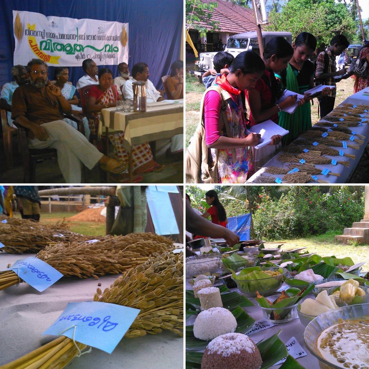 On #InternationalSeedDay, throwback to the Panavally seed festival of April-‘15. It was organised by Thirunelly Panchayath,Thanal &Save our Rice Campaign. Seed festivals celebrate seeds that feed us,revive interest in conserving seeds and preserving biodiversity #MondayMemories
