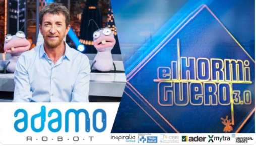 Mytra_Control's tweet image. Mañana martes 27 de Abril no te pierdas a #AdamoRobot en @El_Hormiguero, un proyecto de #innovación para la #salud en el que estamos muy orgullosos de haber participado.

#Fisioterapia #cobots 

linkedin.com/feed/update/ur…