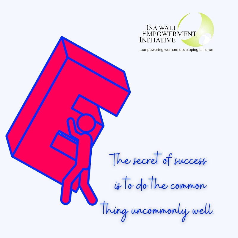 IWEIng's tweet image. What ever your mind can believe,  You can achieve it, life opens so many doors and it is up-to you to know which door to close and which to open. You've got to do the common thing uncommonly well.