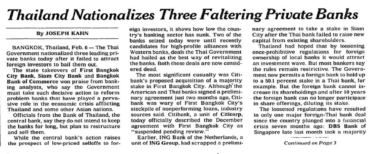 During the mid-1990s, Newin made a fortune in cahoots with management of Bangkok Bank of Commerce via stock market pump-and-dump scams financed by loans based on fraudulent land values. This bankrupted BBC, leading directly to the 1997 Asian financial crisis. 4/16
