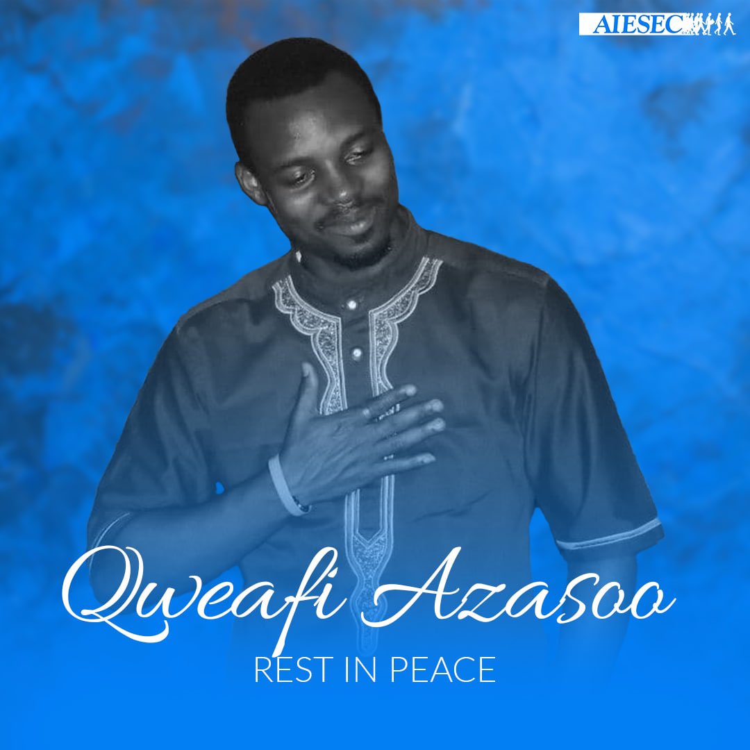 AIESECEthiopia's tweet photo. Our heartfelt condolences and most profound solace go out to his family, friends, and colleagues. His admiration for AIESEC and his contributions to the organization during his life will be honored. May his soul Rest in Peace. https://t.co/feXoPmT778