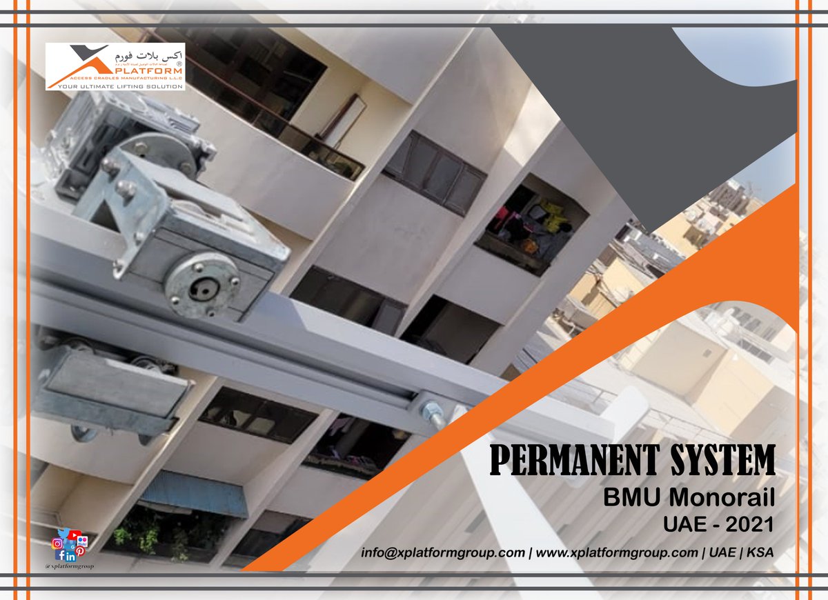 Xplatformgroup's tweet image. BMU Monorail
Dubai-Al Mamzar
UAE-2021

info@xplatformgroup.com
xplatformgroup.com

#Projects2021 #xplatformprojects #cradles #bmu #scaffolding #cleaning #platforms #aluminum #scissor #lift #elevator #Construction #glass #XplatformGroup #uae #ksa