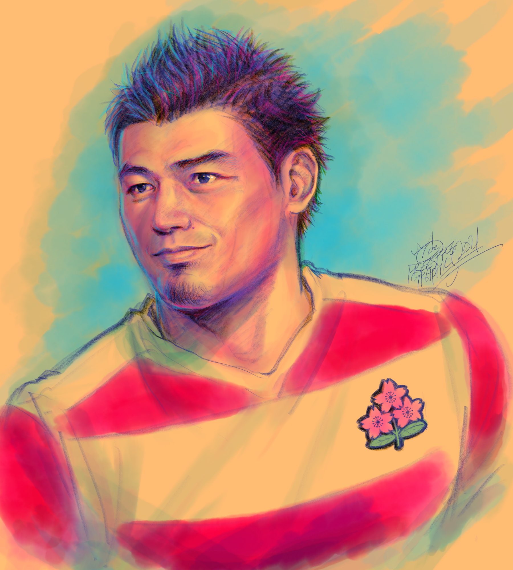 タエ Freestyle Graphics على تويتر 五郎丸選手 お疲れ様でした 新しいステージでのご活躍をお祈りしております ラグビー日本代表 五郎丸歩 ヤマハ発動機ジュビロ ラグビー選手イラスト