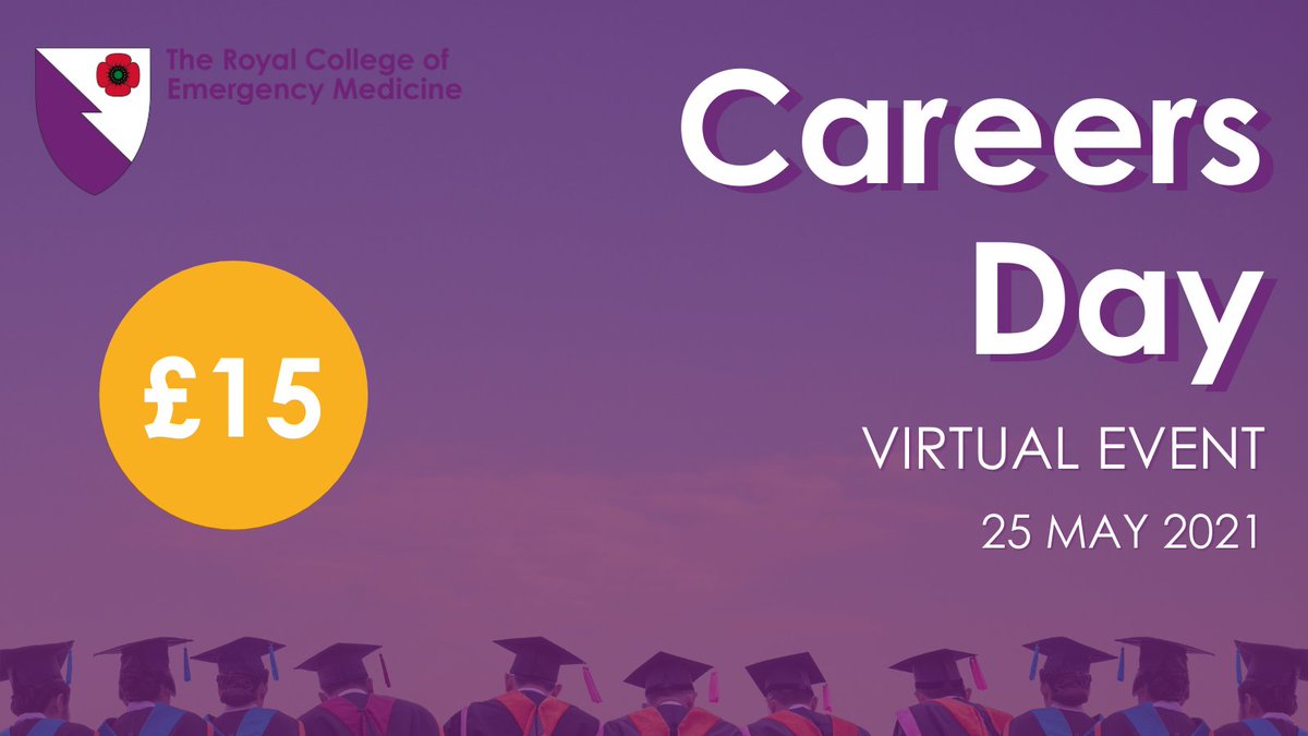 Are you interested in a career in EM? Come along to this event which will provide info &amp; inspiration to those interested in pursuing EM as a career. This event is recorded and available to watch in your own time. 

View the programme &amp; book your place 
👩‍🎓➡bit.ly/31WoWyV