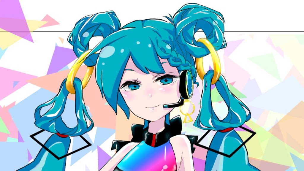 初音ミク 「ifなとミクちゃん!可愛いネ! 」|マジカルなとり2023︎✊🏻´‐のイラスト