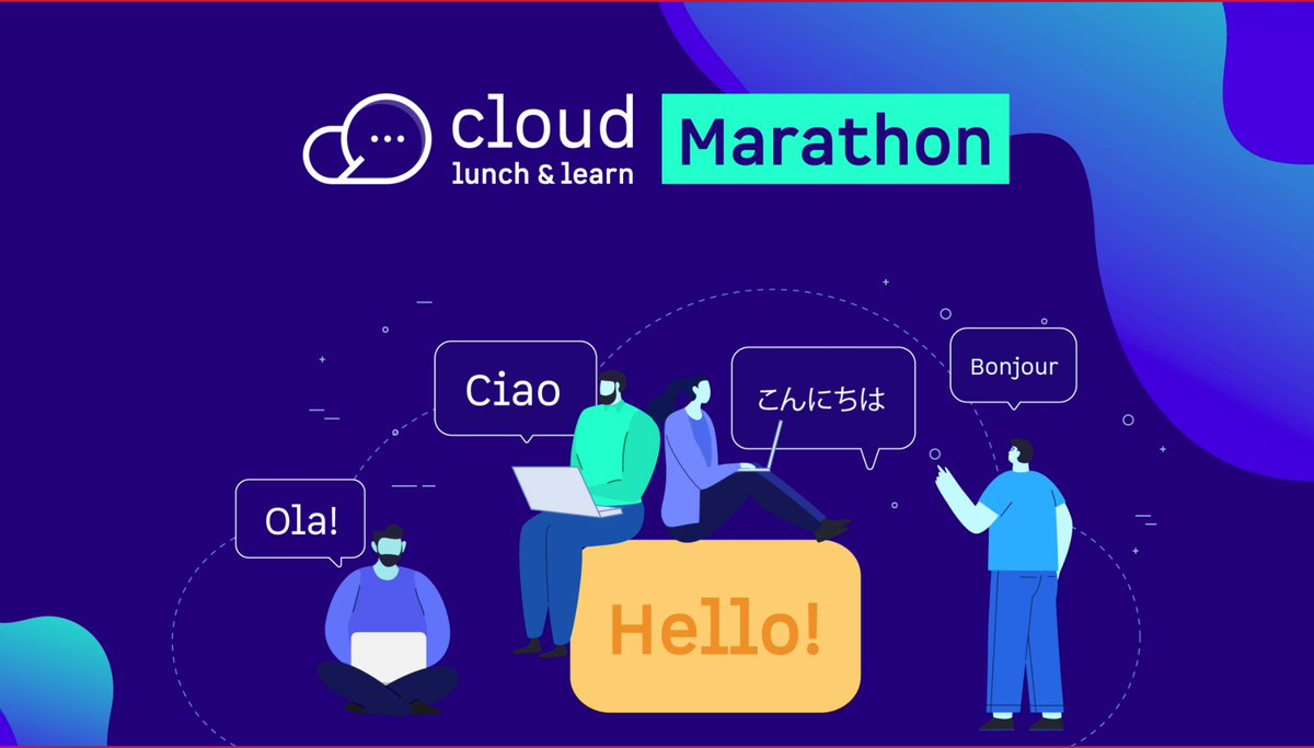CsharpCorner's tweet image. Join Cloud Lunch &amp;amp; Learn Marathon event on May 13-14, 2021.

Register now&amp;gt;&amp;gt; bit.ly/3vjaa1F

#MSDevIRL #Azure #Developers #CLLMarathon #Cloud #Marathon