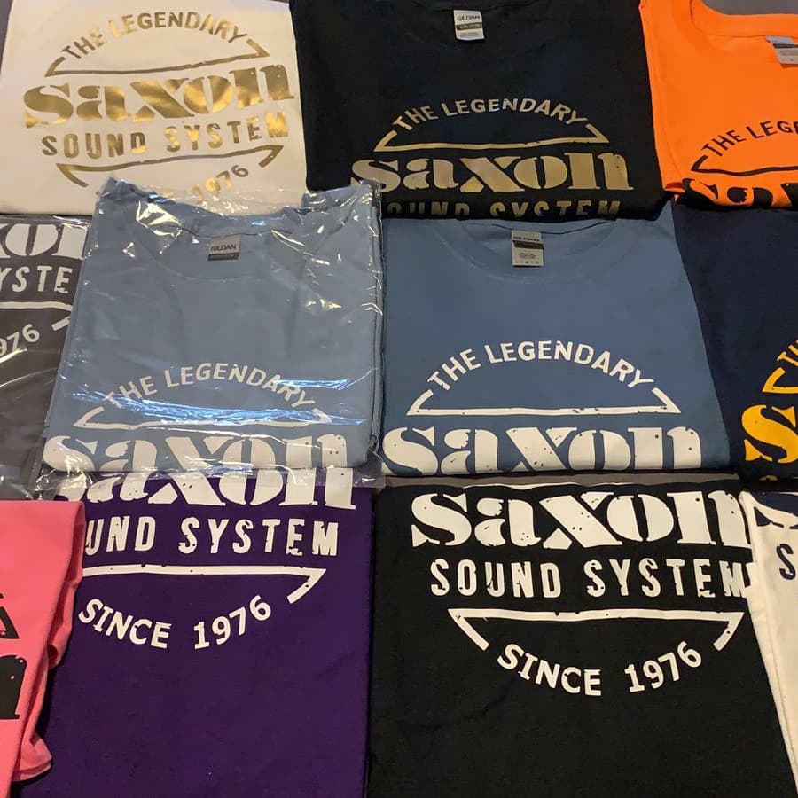 VARIOUS SAXON T SHIRTS AVAILABLE NOW WHATSAPP:07949457355