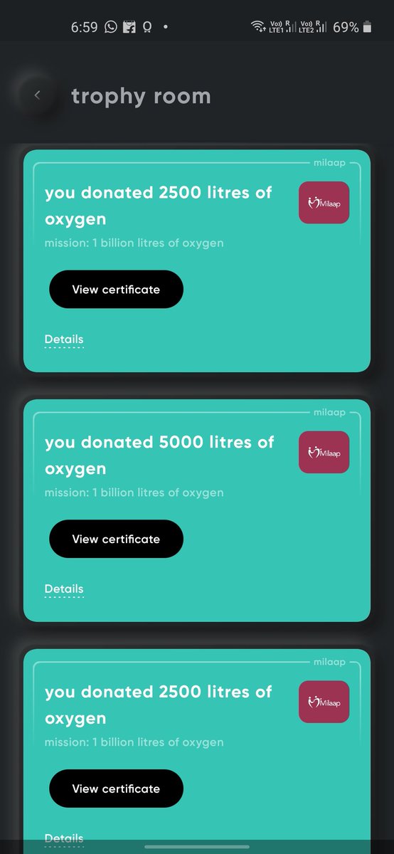 abhishekharsh4's tweet image. Did my bit on cred by using all 1Lakh coins for a noble cause.
You can also be a part of it. @kunalb11 @CRED_club