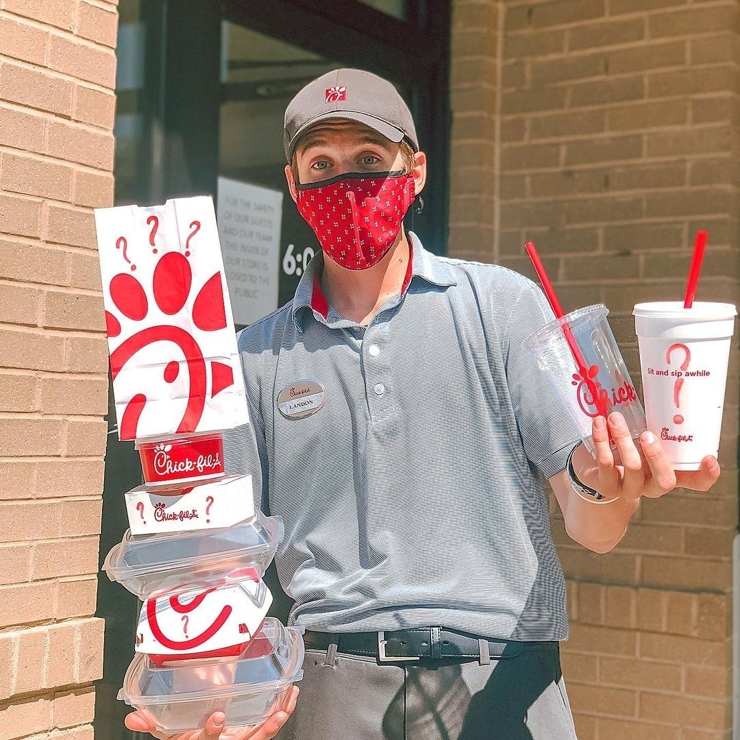 ChickfilaExpCU's tweet image. We actually have four new items coming to our menu today...yep you read that right, FOUR NEW items!!! Make sure you are following us for all the info!